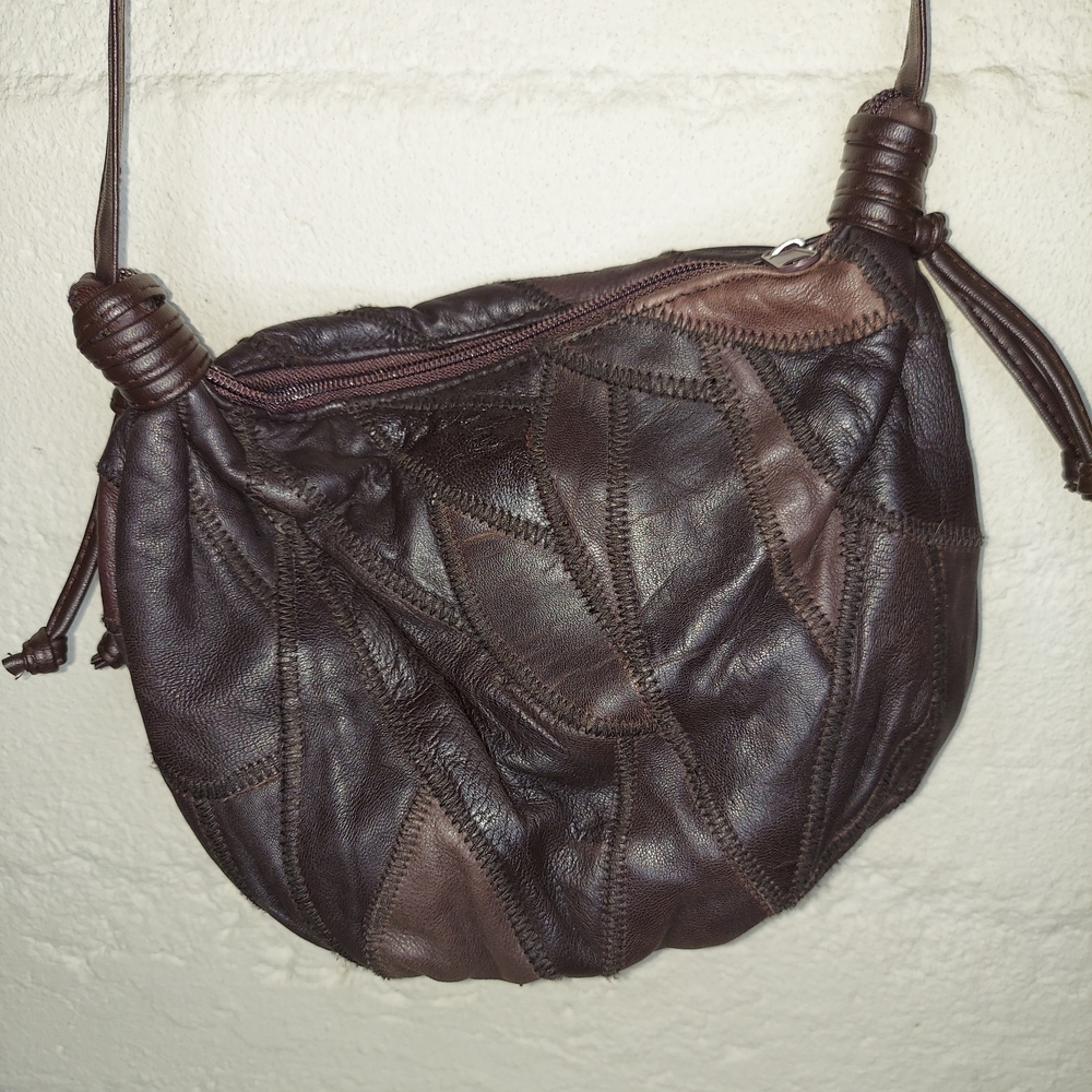 VINTAGE Patchwork Leather crossbody